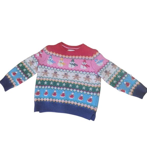 Mini Boden Holiday/Christmas Fairisle Sweater, limited edition Size 3-4Y - Picture 4 of 7